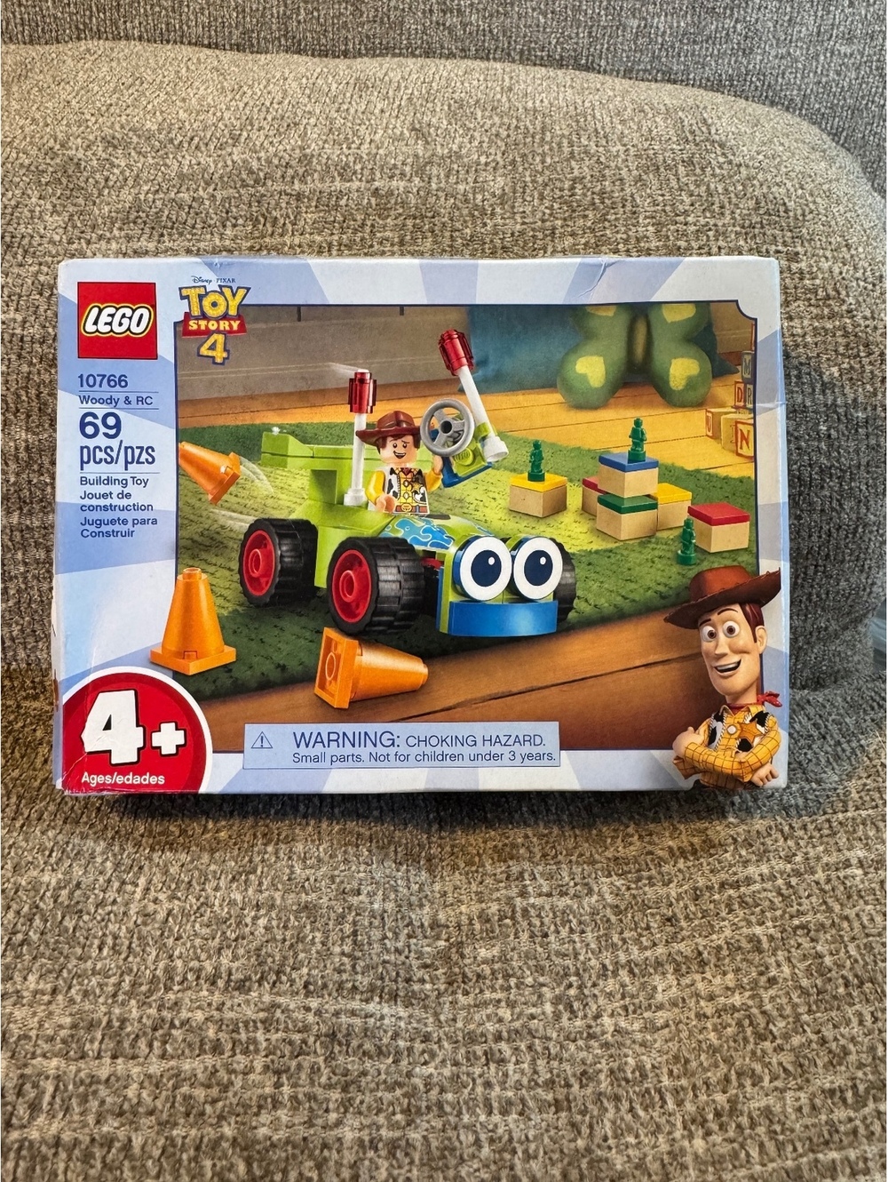 LEGO Disney Pixar Toy Story 4 Woody & RC Set 10766 - Brand New Sealed 69 Pcs